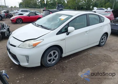 2012 Toyota Prius Two from USA, damaged, VIN JTDKN3DU2C5377249